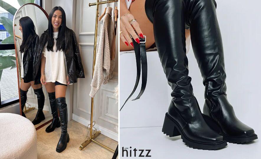 como usar vestido midi com bota