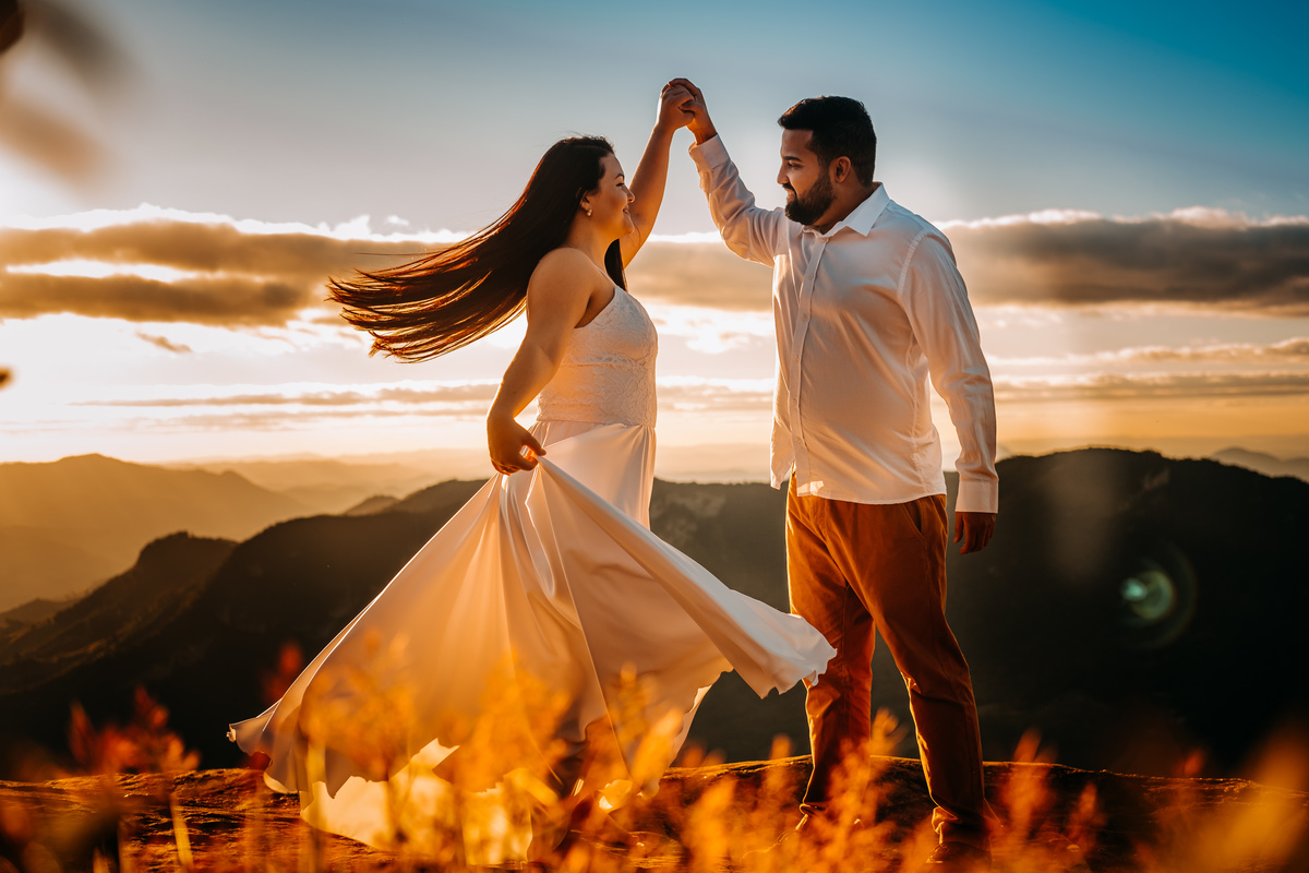 vestido de noiva para fotos pré-casamento