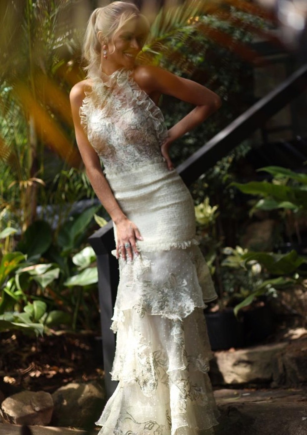 vestido boho pré-wedding