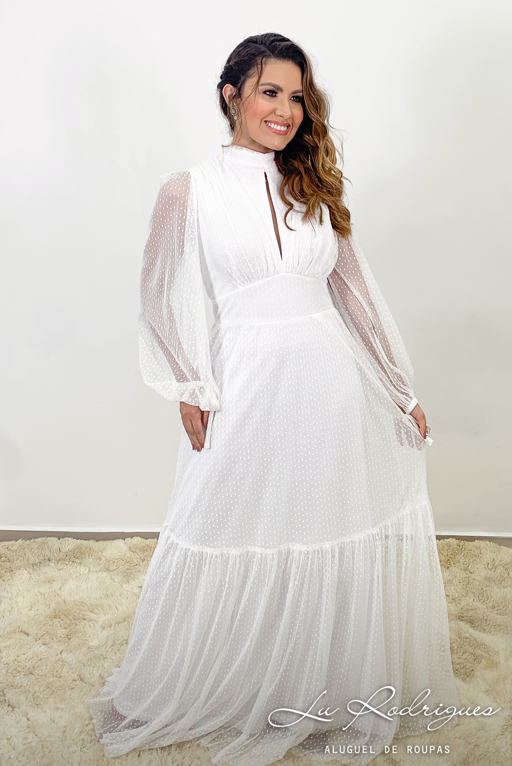 vestido campo pré-wedding